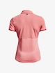 Koszulka damska Under Armour  Zinger Point SS Polo-PNK