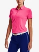 Koszulka damska Under Armour  Zinger Short Sleeve Polo-PNK