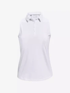 Koszulka damska Under Armour  Zinger Sleeveless Polo White