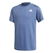 Koszulka dziecięca adidas  B Club 3STR Tee Blue 128 cm