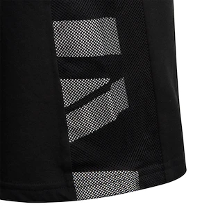 Koszulka dziecięca adidas  B Escouade Tee Black 128 cm