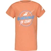 Koszulka dziecięca Babolat  Exercise Graphic Tee Boy Vibrant Orange