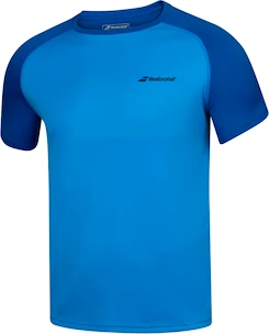 Koszulka dziecięca Babolat  Play Club Crew Neck Tee Blue 8 - 10 lat