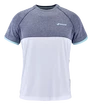 Koszulka dziecięca Babolat  Play Crew Neck Tee Boy White/Blue 6 - 8 lat