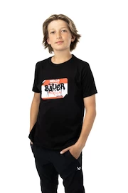 Koszulka dziecięca Bauer  Name Tag Tee Black