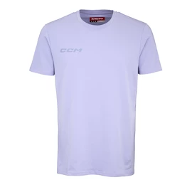 Koszulka dziecięca CCM Core SS Tee Lavender