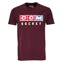 Koszulka dziecięca CCM Vintage Fall SS Tee Acai M