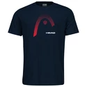 Koszulka dziecięca Head  Club Carl T-Shirt Junior Dark Blue