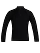 Koszulka dziecięca Icebreaker  K 260 Tech LS Half Zip BLACK 3