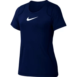 Koszulka dziecięca Nike Pro Top SS Blue