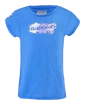 Koszulka dziewczęca Babolat  Exercise Cotton Tee Girl French Blue 6 - 8 lat