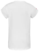 Koszulka dziewczęca Babolat  Exercise Cotton Tee Girl White