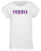 Koszulka dziewczęca Babolat  Exercise Cotton Tee Girl White