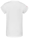 Koszulka dziewczęca Babolat  Exercise Cotton Tee Girl White