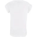 Koszulka dziewczęca Babolat  Exercise Cotton Tee Girl White