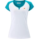 Koszulka dziewczęca Babolat  Play Club Cap Sleeve Top White 10 - 12 lat