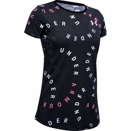 Koszulka dziewczęca Under Armour  Live Printed Wm Ss T-Shirt