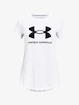 Koszulka dziewczęca Under Armour  SPORTSTYLE LOGO SS-WHT