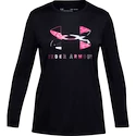 Koszulka dziewczęca Under Armour  Tech Graphic Big Logo LS T-Shirt-BLK