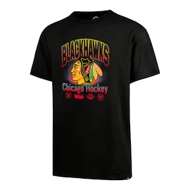 Koszulka męska 47 Brand NHL Chicago Blackhawks Graphic ’47 Drop Shoulder Tee