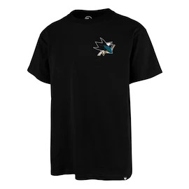 Koszulka męska 47 Brand NHL San Jose Sharks Backer '47 ECHO Tee