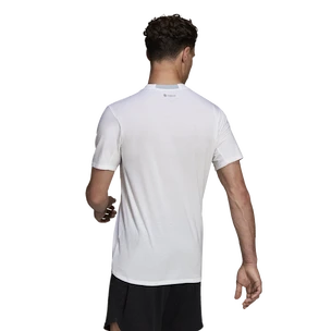 Koszulka męska adidas  Designed For Training Tee White S