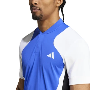 Koszulka męska adidas  Freelift Polo Pro Lucid Blue