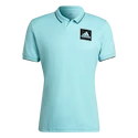 Koszulka męska adidas  Paris Freelift Polo Aqua XXL