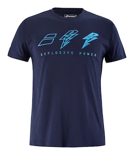 Koszulka męska Babolat  Drive Cotton Tee Blue