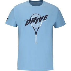 Koszulka męska Babolat Drive Cotton Tee Drive Heritage Blue