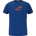 Koszulka męska Babolat  Exercise Big Flag Tee Men Dark Blue