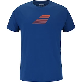 Koszulka męska Babolat Exercise Big Flag Tee Men Dark Blue