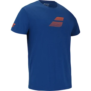 Koszulka męska Babolat  Exercise Big Flag Tee Men Dark Blue S