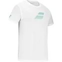 Koszulka męska Babolat  Exercise Big Flag Tee Men White