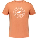 Koszulka męska Babolat  Exercise Graphic Tee Men Vibrant Orange