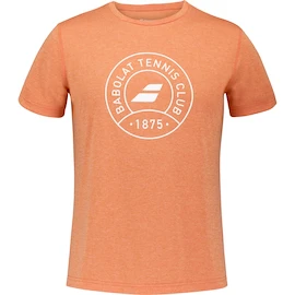 Koszulka męska Babolat Exercise Graphic Tee Men Vibrant Orange