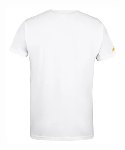 Koszulka męska Babolat  Exercise Message Tee Men White/White M