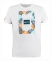 Koszulka męska Babolat  Exercise Message Tee Men White/White M