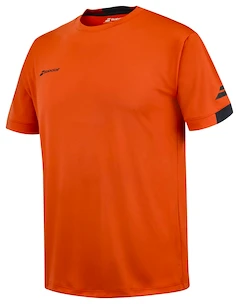 Koszulka męska Babolat  Play Crew Neck Tee Men Fiesta Red L