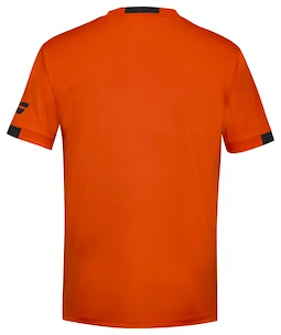 Koszulka męska Babolat  Play Crew Neck Tee Men Fiesta Red L