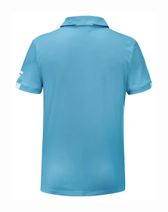 Koszulka męska Babolat  Play Polo Men Cyan Blue M