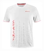 Koszulka męska Babolat  Strike Crew Neck Tee Men White/Strike Red M