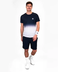 Koszulka męska BIDI BADU  Crew Gradiant Tee Dark Blue/White