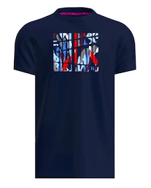 Koszulka męska BIDI BADU New York 2024 Chill Tee Dark Blue/Red