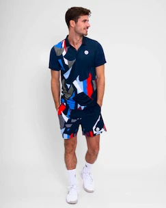 Koszulka męska BIDI BADU  New York 2024 Polo Dark Blue/Red M