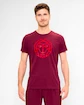 Koszulka męska BIDI BADU  Protected Leafs Chill Tee Bordeaux M