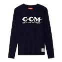 Koszulka męska CCM 125 Anniversary LS Tee Navy