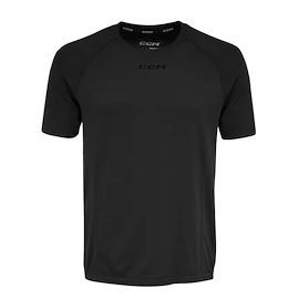 Koszulka męska CCM SS Premium Training Tee Black Senior