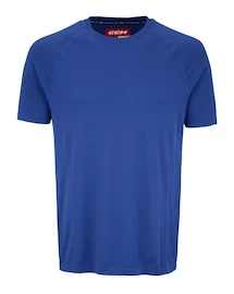 Koszulka męska CCM SS Premium Training Tee Royal Senior