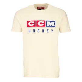 Koszulka męska CCM Vintage Fall SS Tee Unbleached